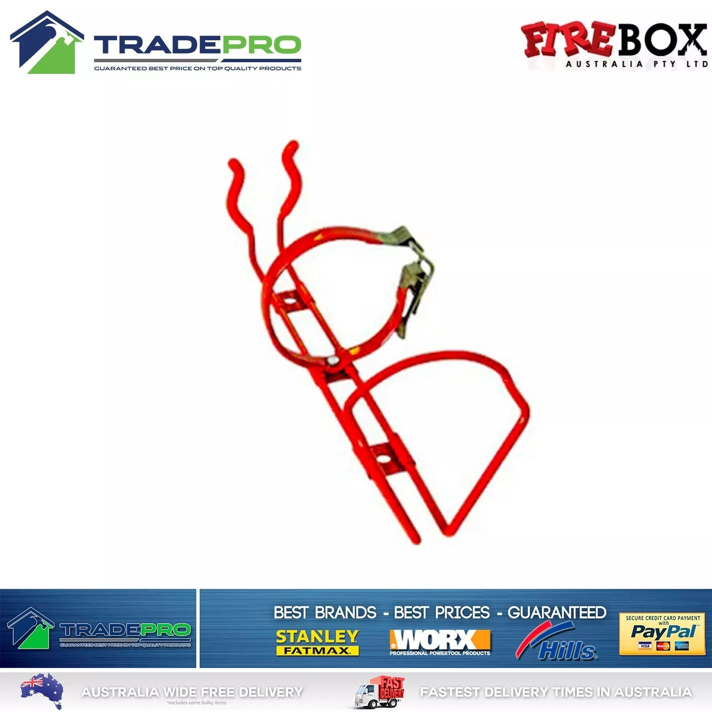 Fire Extinguisher Bracket Spare Suits 1kg Single Latch Holder For Car Boat Home
