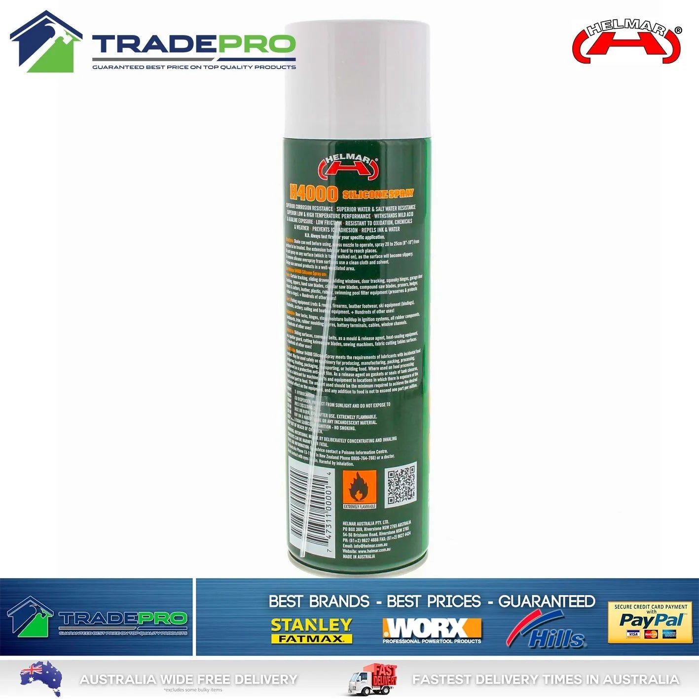 12x Silicone Spray Helmar 300 Lubricant Treadmill Marine Anti Squeak Lube Oil