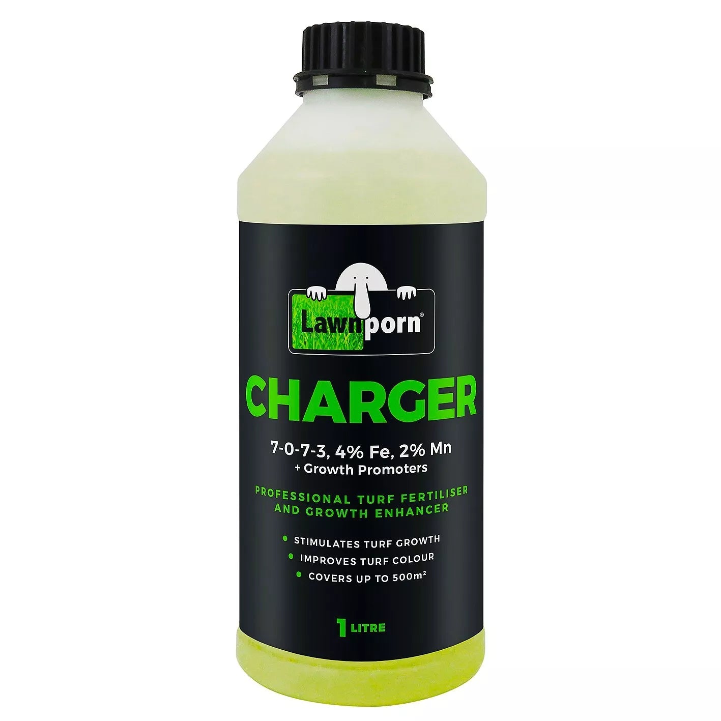 Lawnporn Charger Fertiliser 1L PRO Concentrate Lawn Turf Garden Grow Enhance