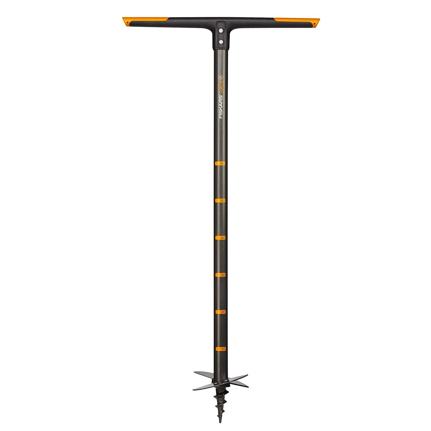 Fiskars Garden Hole Digger 150mm Spiral Plant Auger Earth Planter Quick Drill