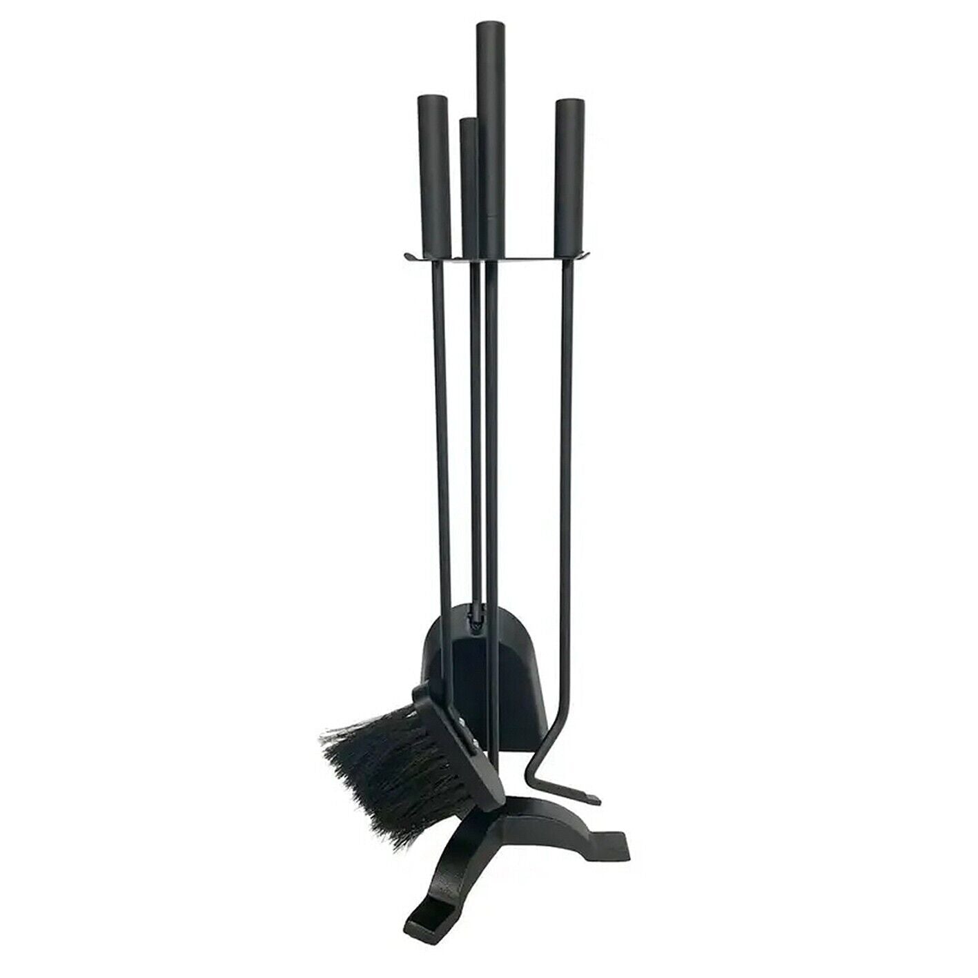 Fireplace Tool Set Fire Place Kit Poker Brush Shovel Stand Stove Burner PRO