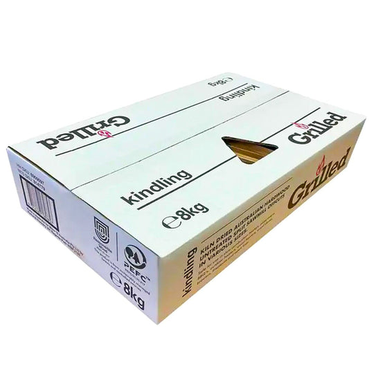 Firewood Kindling Aussie Hardwood Premium 8kg Fire Starter Pizza Oven Wood