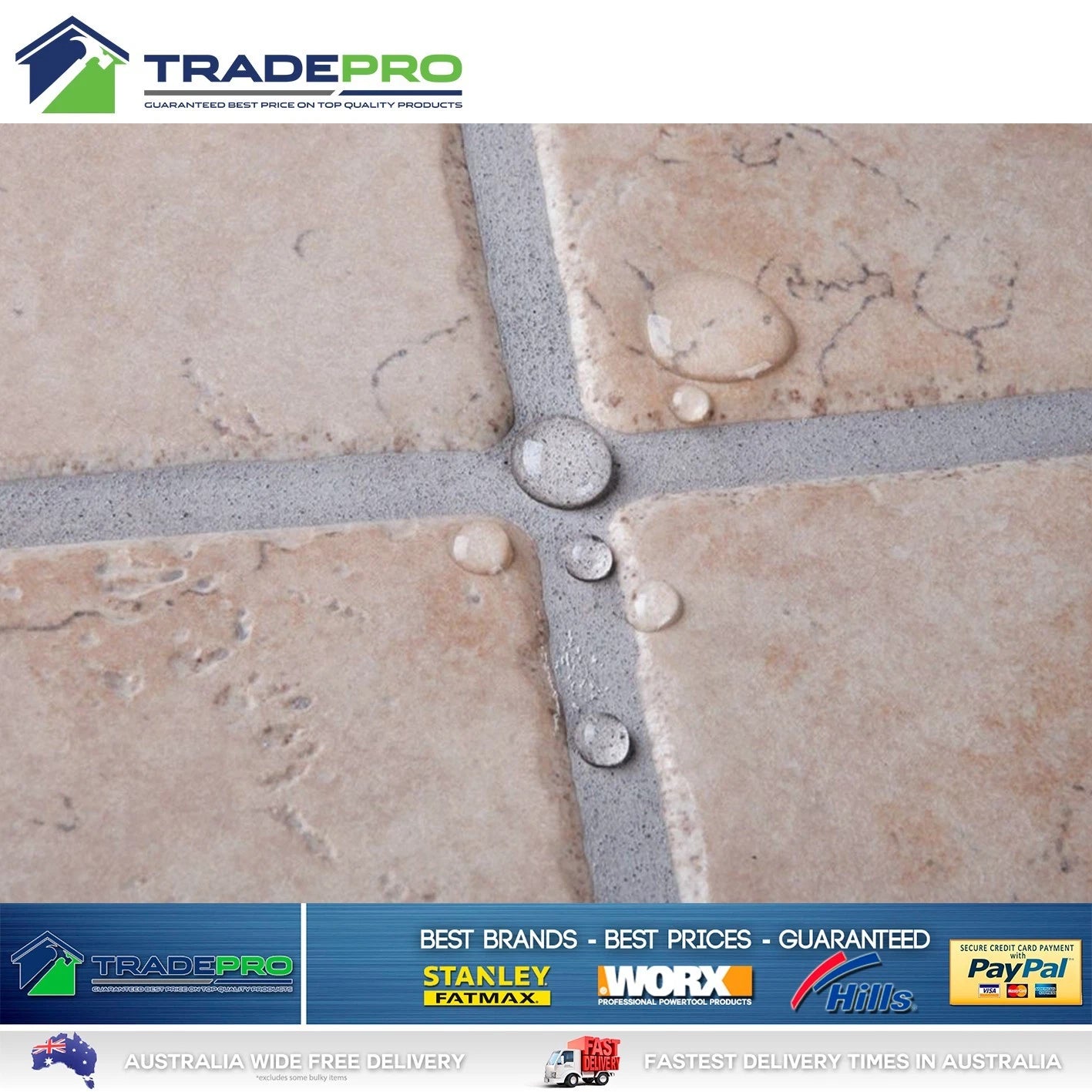 Tile & Grout Spray Sealer Sealant 300g Bondall Water Resist Seal Betta Protect