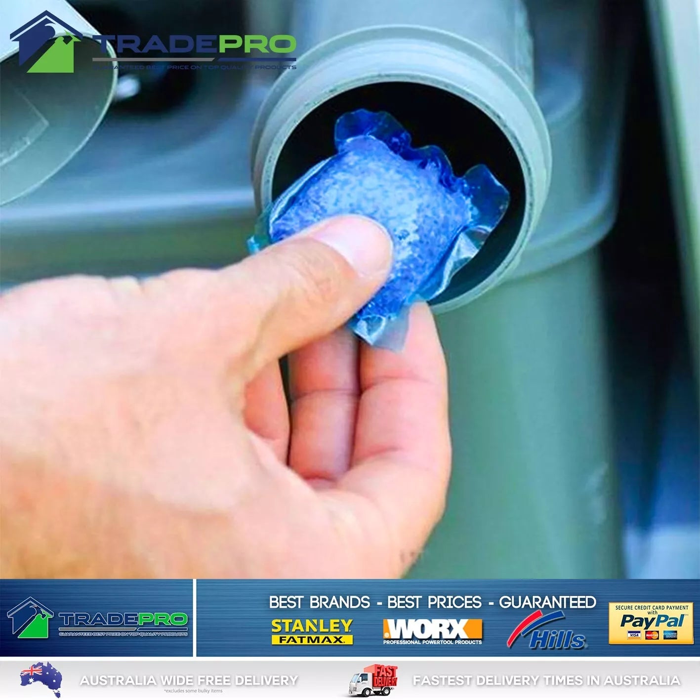 Thetford Aqua Kem PRO Concentrated Toilet Sachets 15 Pack Blue Original ComChem