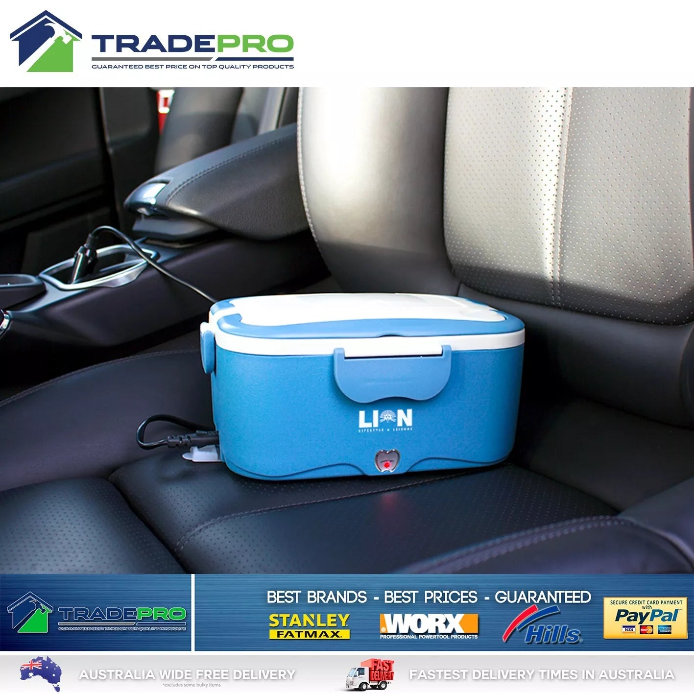 Portable Stove 12v Oven Food Warmer 4WD Car Truck Caravan Boat Camping Lion