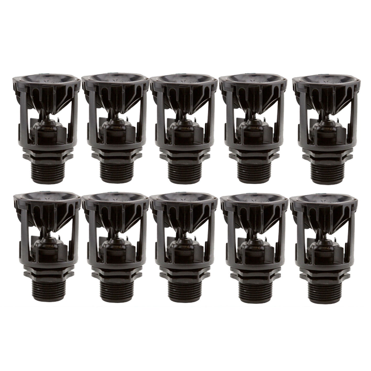 10x Wobble Tee Pro Water Efficient Head Top Only Sprinkler New Model Aust Made