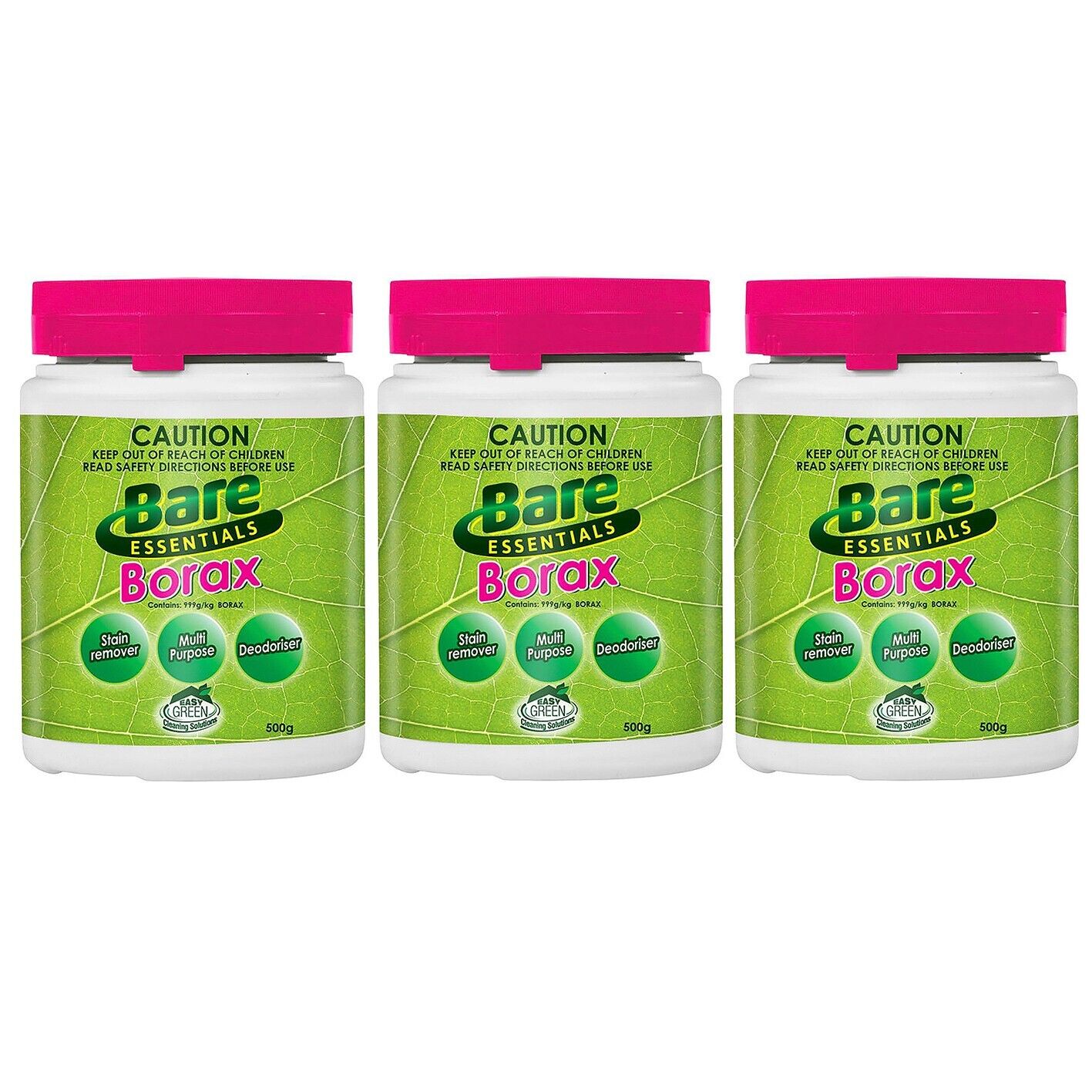 Stain Remover Pure Borax 1.5kg PRO Deodoriser Insect Killer Weed Control Slime