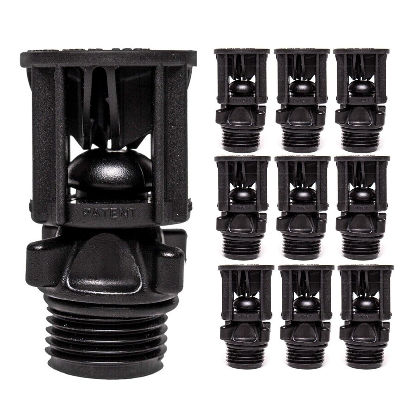 10x Wobble Tee Clever Gel Head Replacement BSP Sprinkler Water Efficient Top