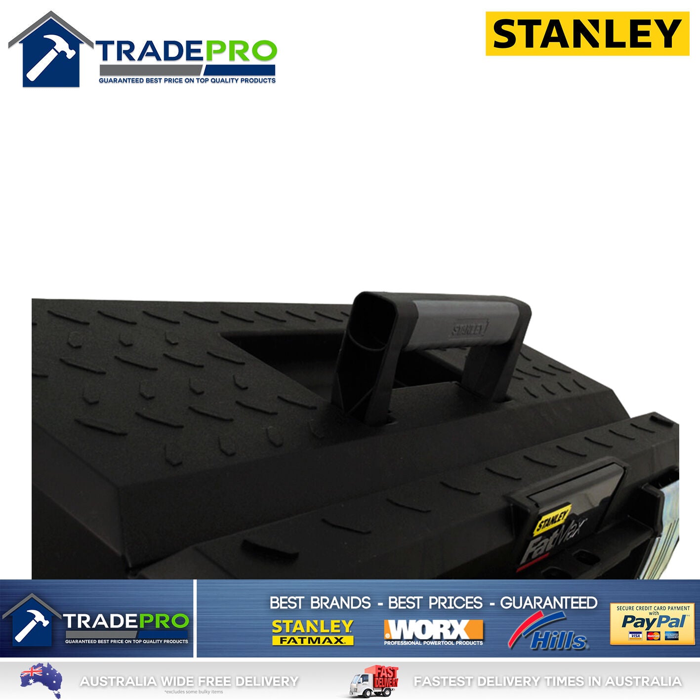Stanley® FATMAX Tool Chest Box PRO Large 51cm Lockable Storage Toolbox 3377660