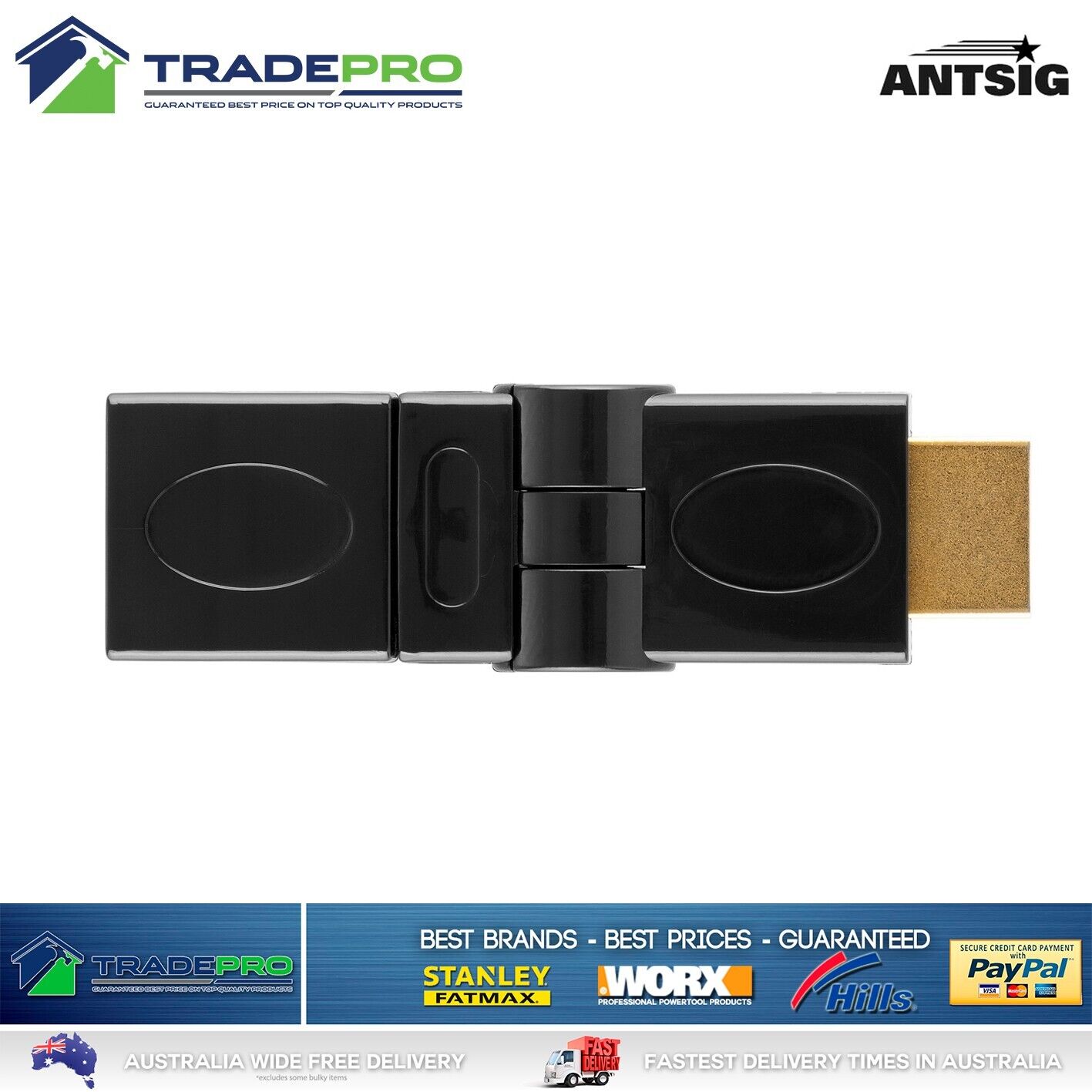 HDMI TV Adaptor Antsig Rotate Or Swivel Input Male to Female Socket Plug PRO