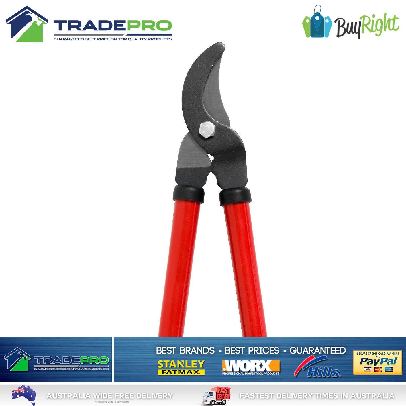 Pruning Loppers Bypass with Handles Orchard Grape Vine Tree Lopper Pruner Shears