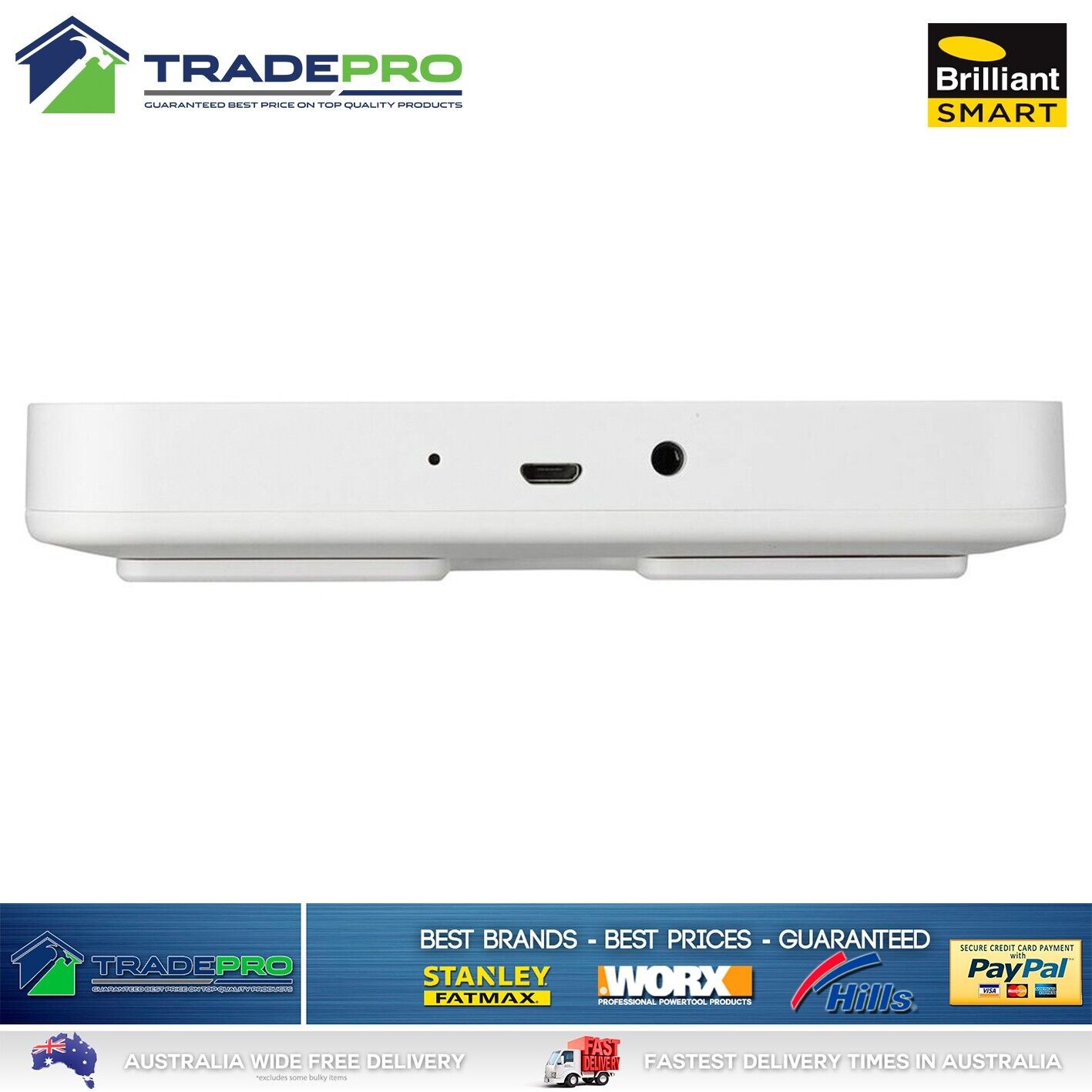 Brilliant Smart Nexus Ultimate Universal Gateway White Wifi SmartHome Alexa PRO