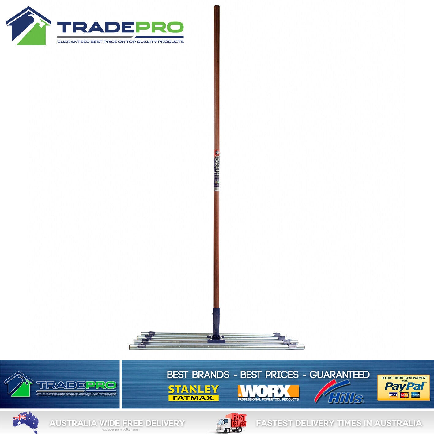Spear & Jackson Top Soil Spreader Lawn Sand Level Rake Fertilisers Garden PRO