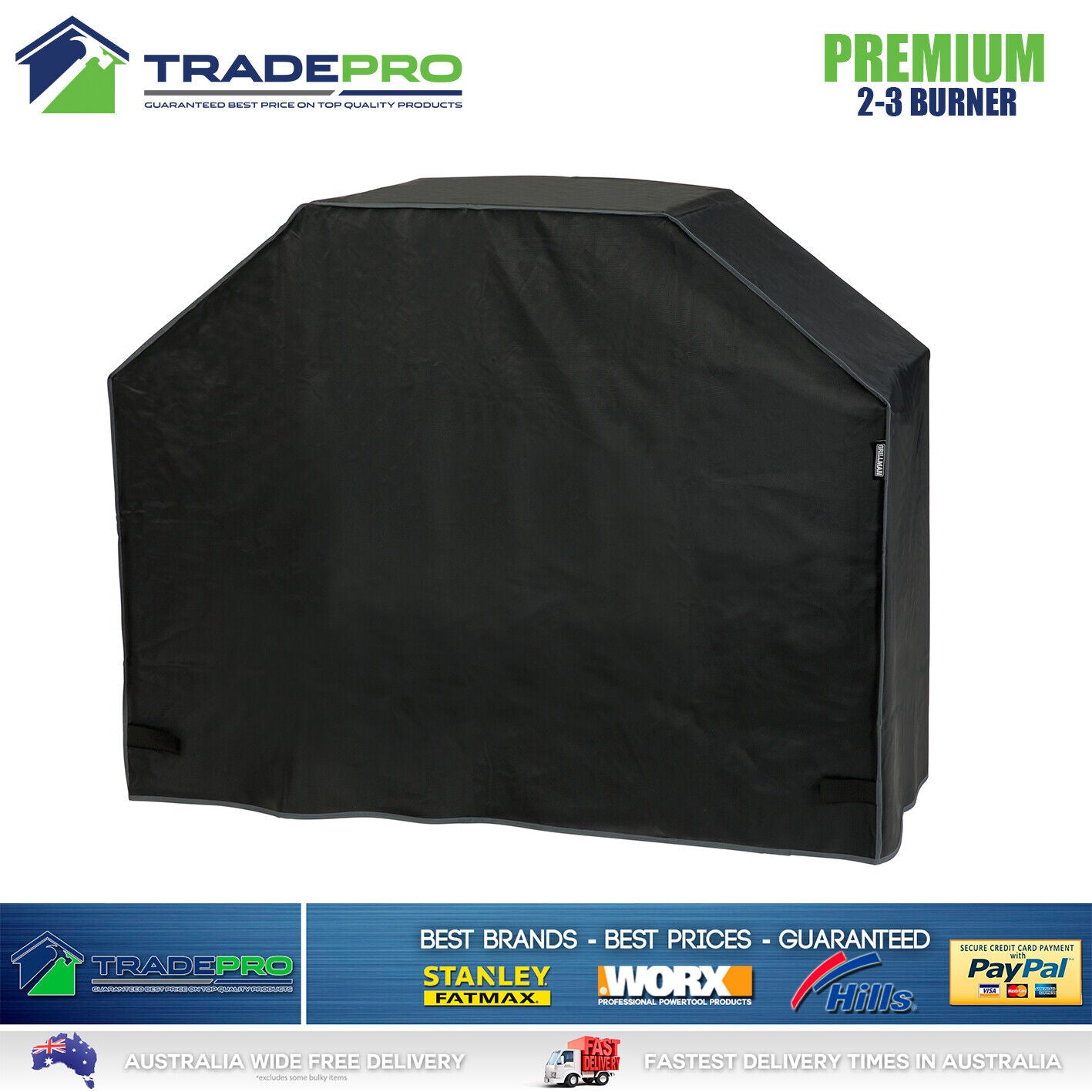 Grillman® BBQ Hooded Small Waterproof UV Resistant Cover Outdoor Gas Barbecue