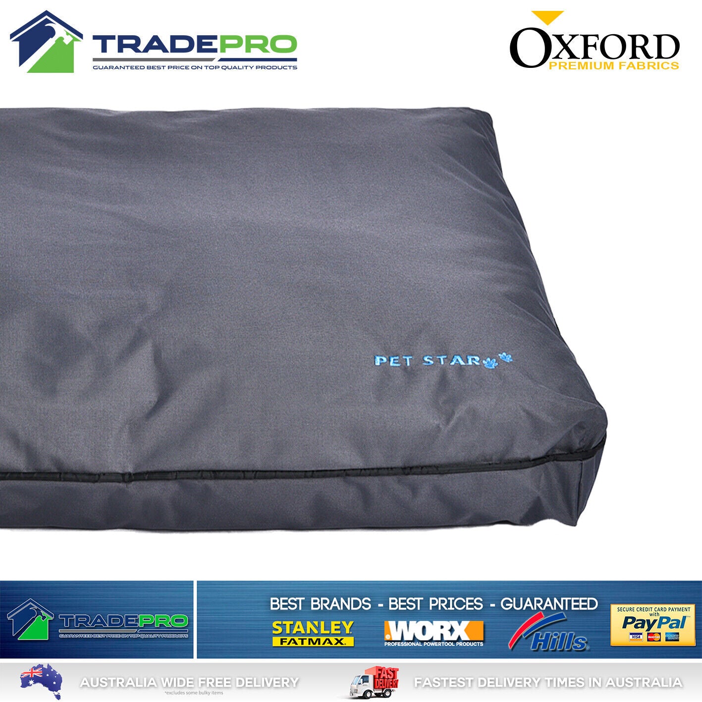 Pet Bed Waterproof Outdoor & Indoor Large Dog Cat Oxford Soft Sleeping Mattress