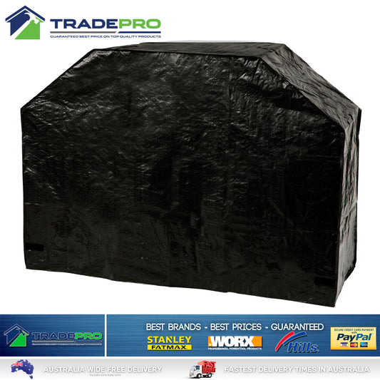 Grillman® BBQ Hooded Medium Waterproof UV Resistant Outdoor Gas Barbecue Cover