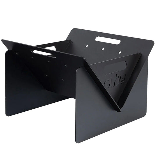 Portable Fire Pit Folding Campfire Firepit Steel Outdoor Camping Pits Cooking