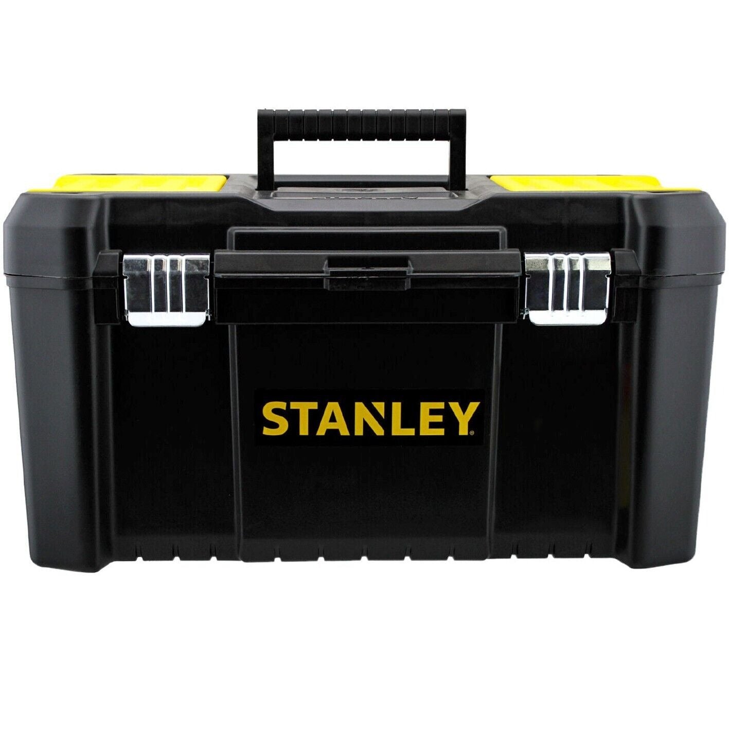 Stanley® Tool Chest Box 48cm Lockable Storage Toolbox Metal Latches & Orgainiser