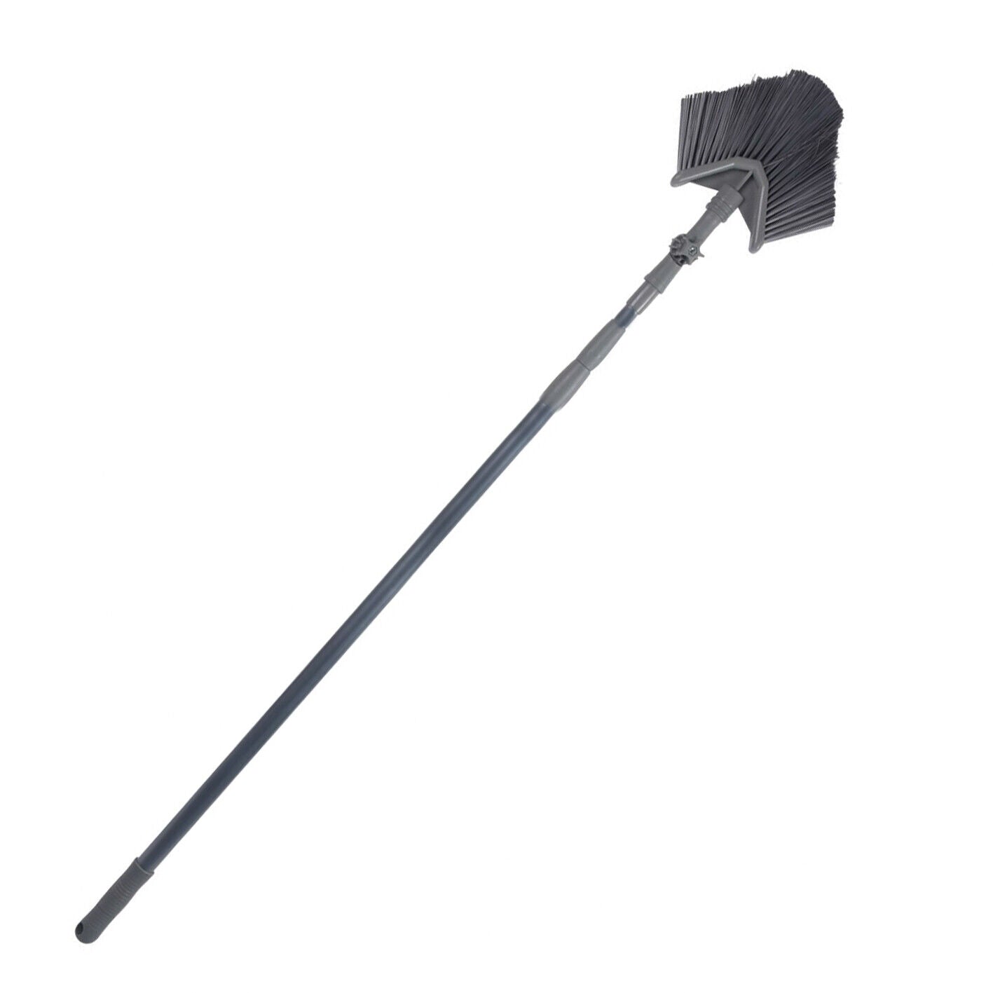 Cobweb Broom 1.4m with Extendable Telescopic Handle Interior Exterior Brush Head