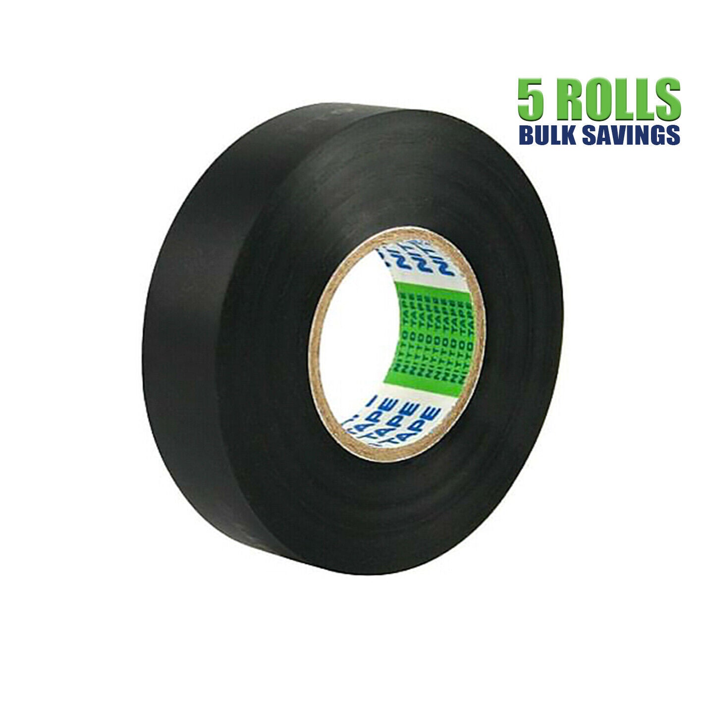 5x Rolls Nitto® Electrical Tape Black 18mm x 20m Insulation Denko Electric Bulk