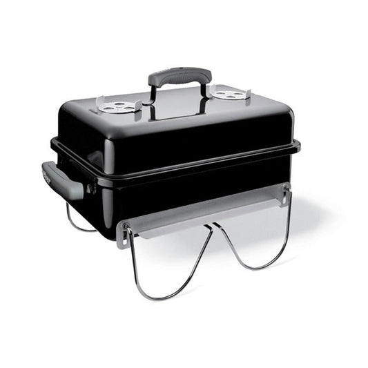 Weber BBQ Go Anywhere PRO with Hood Portable Charcoal Grill Camp Cooker Stove