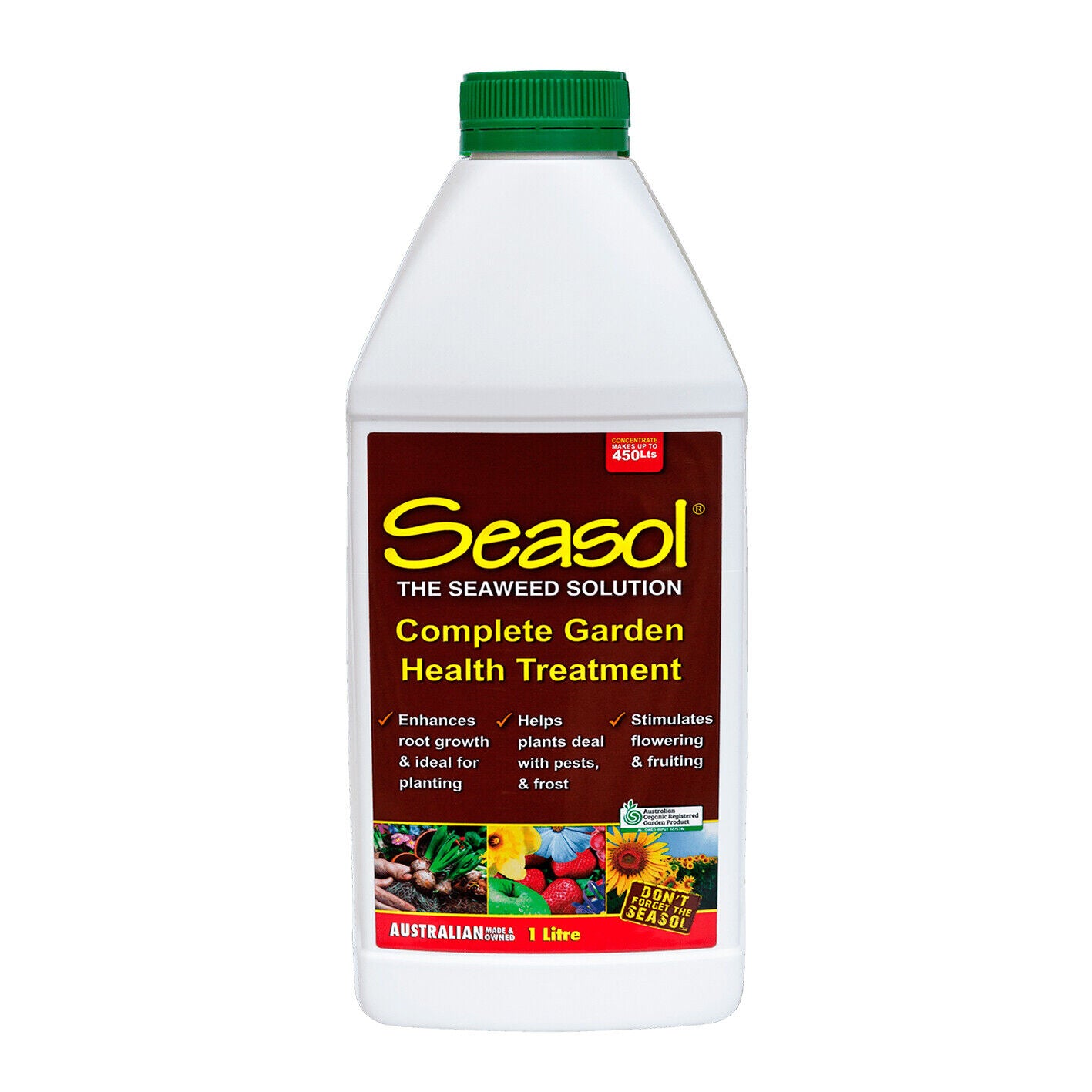 Seasol 1ltr Garden Health Treatment Plants Flowering Roots Gardening Concentrate