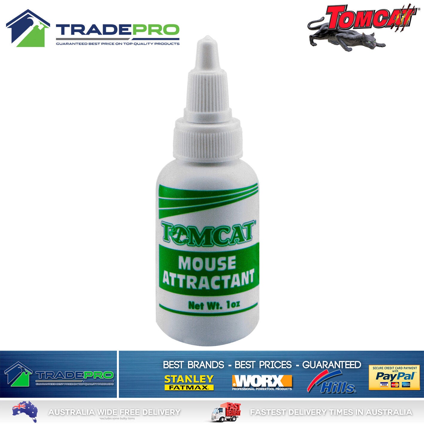 Mouse Attractant Gel Tomcat® Baiting Trap Vermin Rodent Pest Control Bait Kill