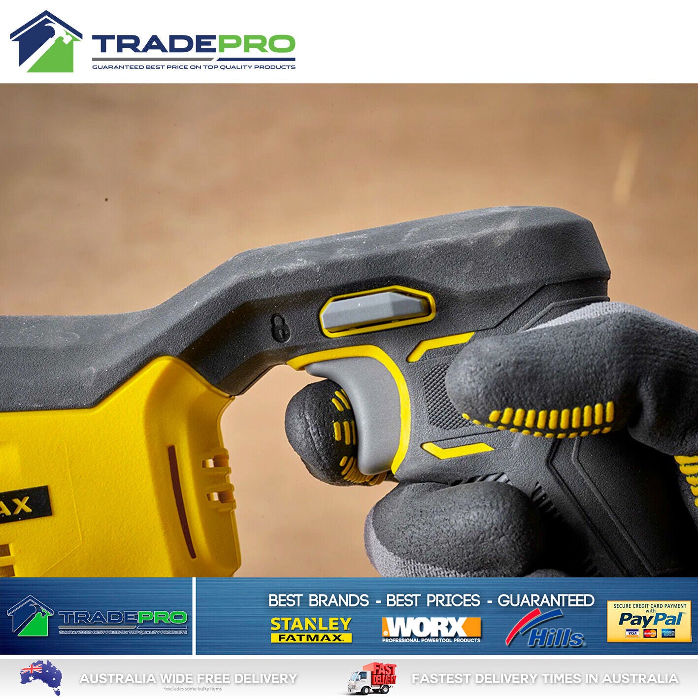 Stanley® Fatmax 18V Cordless Recipro Saw Reciprocating Cut SFMCS300B Tool Only