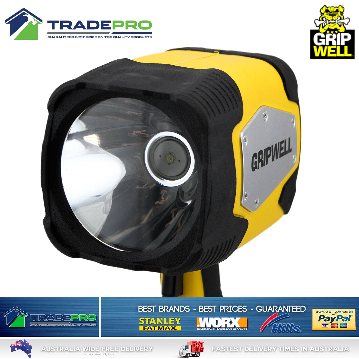 Spotlight Rechargeable LED 10W Cree 700Lumen Spot Light Ultra Bright Hand Torch