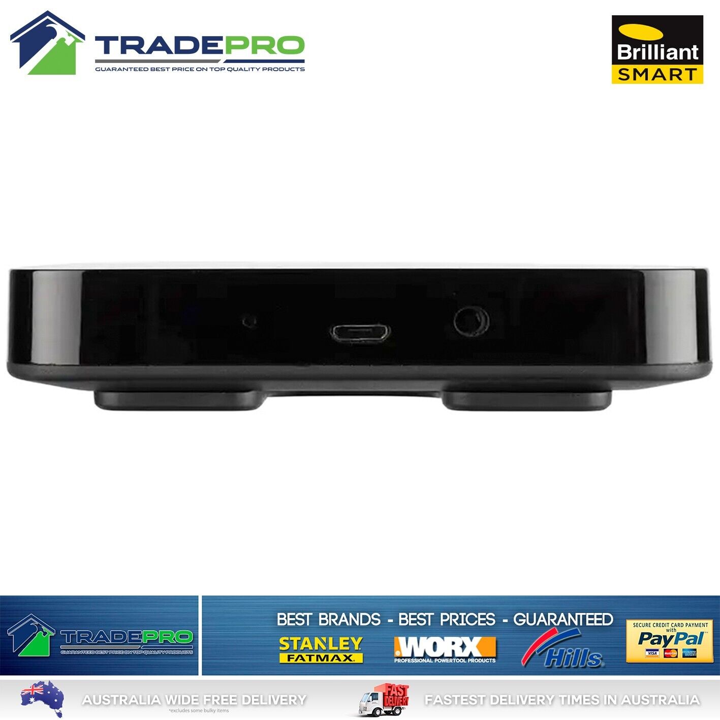 Brilliant Smart Nexus Lite Universal Gateway Black Wifi SmartHome Alexa PRO