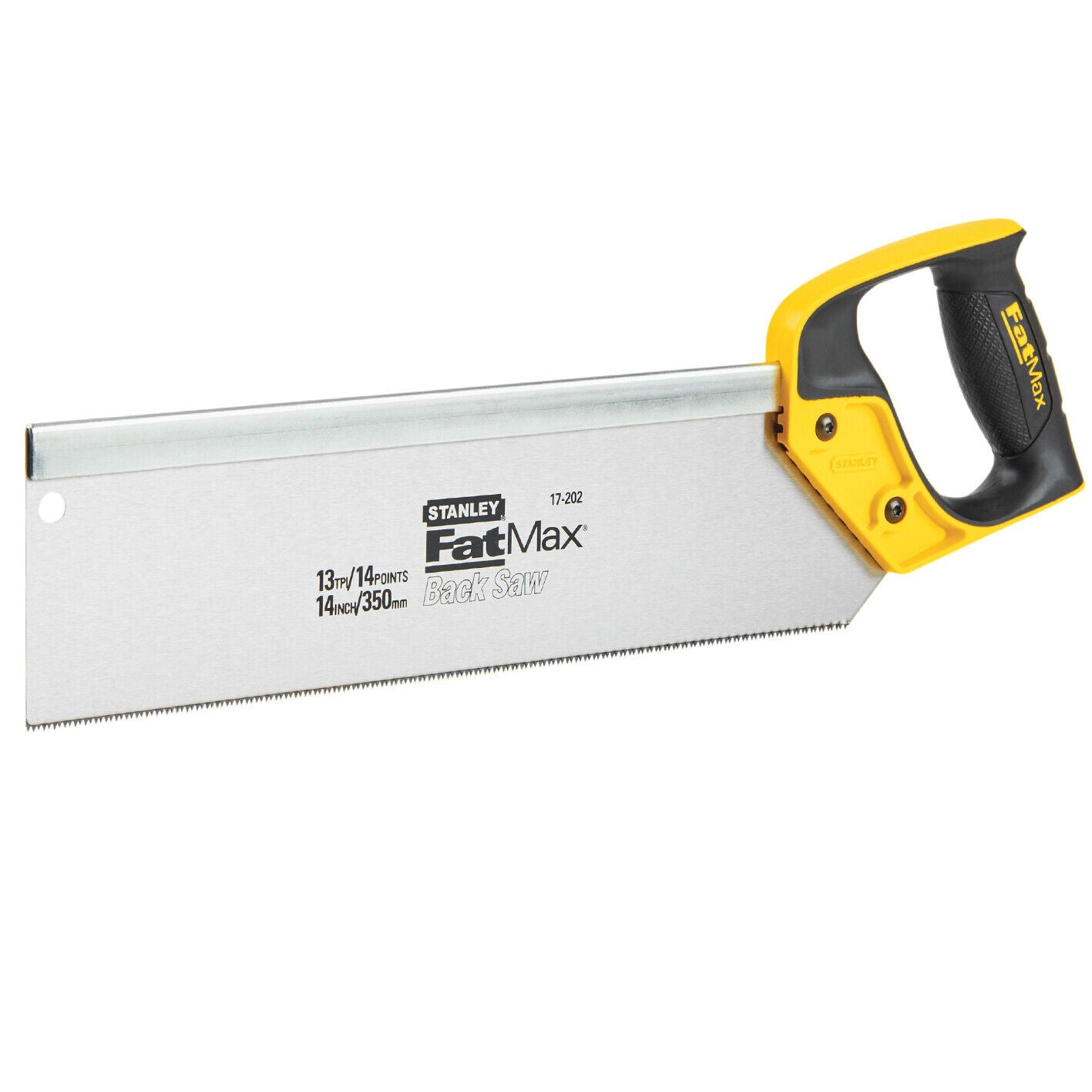 Stanley BackSaw PRO 355mm 14" Handsaw 11TPI Wood Timber SuperCut Fine Finish PRO