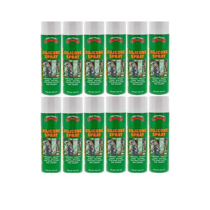 12x Silicone Spray Helmar 300 Lubricant Treadmill Marine Anti Squeak Lube Oil