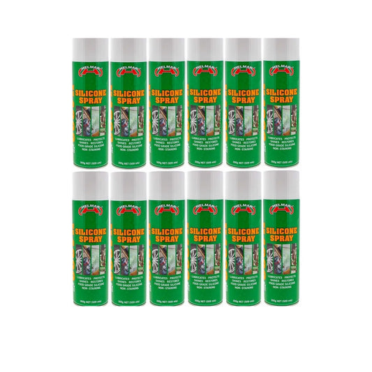 12x Silicone Spray Helmar 300 Lubricant Treadmill Marine Anti Squeak Lube Oil
