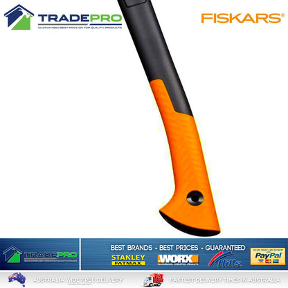 Fiskars Axe X14 XS Chopping Hatchet 355mm Firewood Camping Log Splitter (NEW X7)