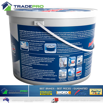 DampRid Moisture Absorber 1.34KG Hi-Capacity Damp Rid Mould Odour Kill PRO