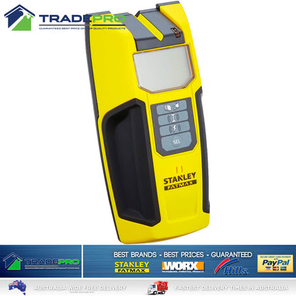 Stanley Stud Detector Sensor Finder FATMAX 300 AC Detection Metal Wood 7771280