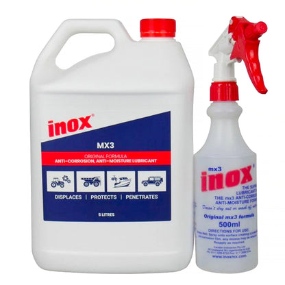 Inox MX3 Anti Corrosion Lubricant 5 Litre Spray Protect Marine Auto 5Ltr 2294734