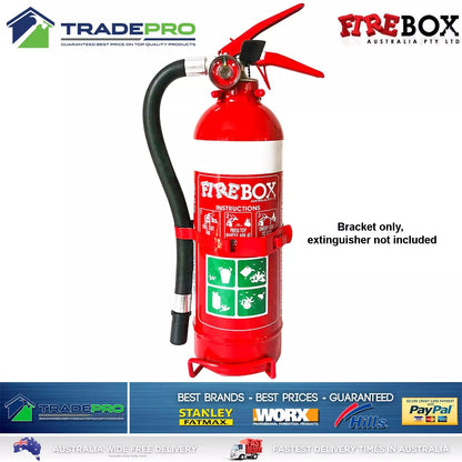 Fire Extinguisher Bracket Spare Suits 1kg Single Latch Holder For Car Boat Home