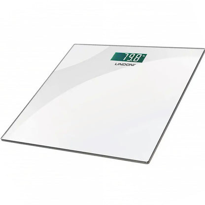 Bathroom Scale Digital Glass PRO Quality Lindoni® Electronic Scales LCD 7545635