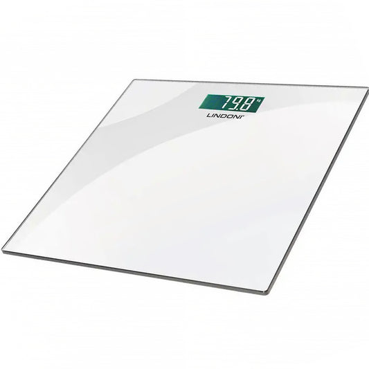 Bathroom Scale Digital Glass PRO Quality Lindoni® Electronic Scales LCD 7545635