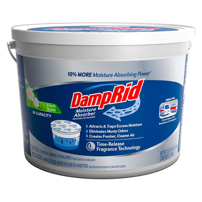 DampRid Moisture Absorber 1.34KG Hi-Capacity Damp Rid Mould Odour Kill PRO