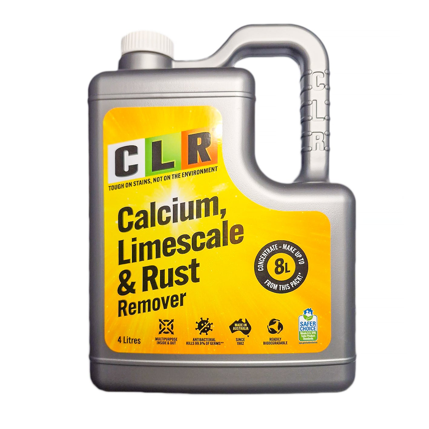 CLR Multipurpose 4L Cleaner Calcium, Lime, Rust, Stain Remover Clean Safe Bath
