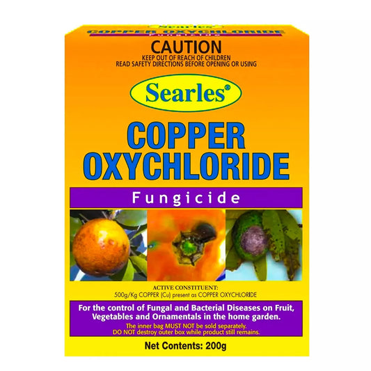 Copper Fungicide 200g Searles PRO Black Spot Brown Rot Rust Fruit Veg Garden
