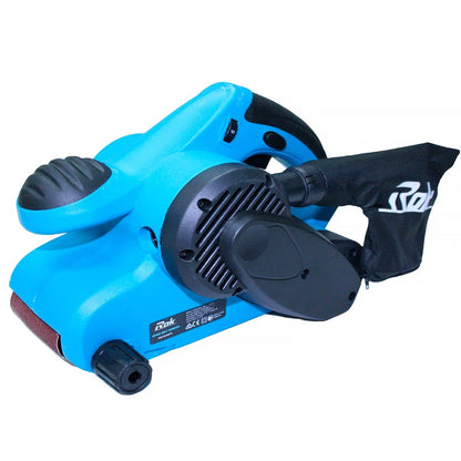 Electric Belt Sander 950w Rok 75 x 533mm Corded Sanding Belt Centering
