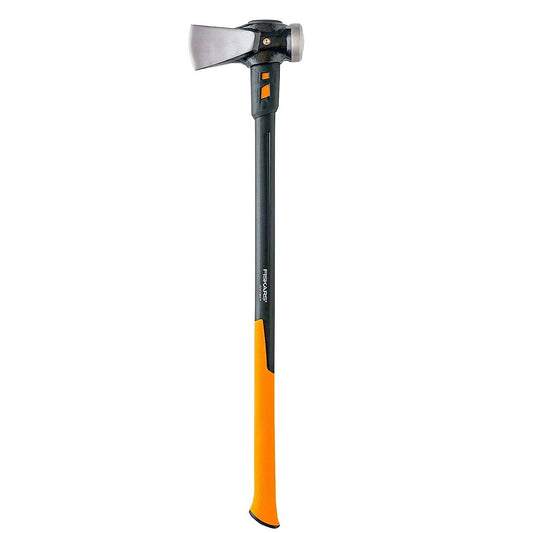 Genuine Fiskars® 3.6kg Maul Blocksplitter IsoCore Axe Timber Log Split Finland