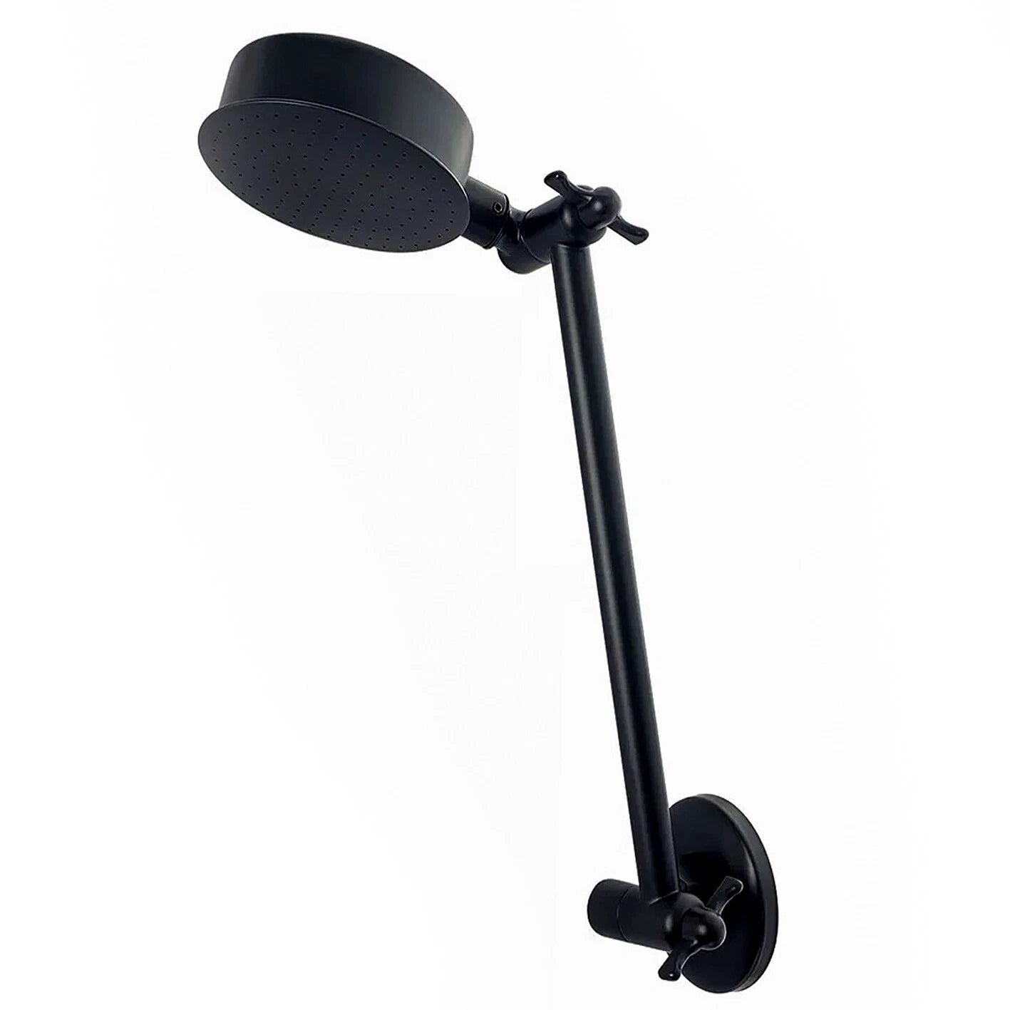 Shower Head & Arm Kit Black PRO EZYFIT Hi-Low All Directional WELS Buyright