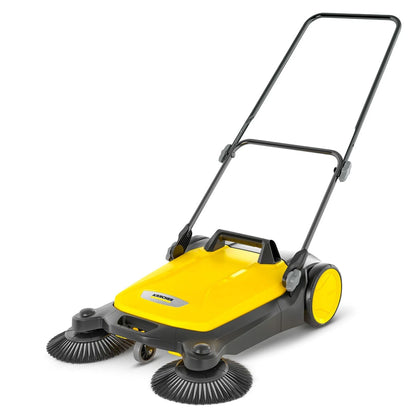 Karcher S4 Sweeper Twin Brush Walk Behind Outdoor Hand Push Floor Cleaner Broom