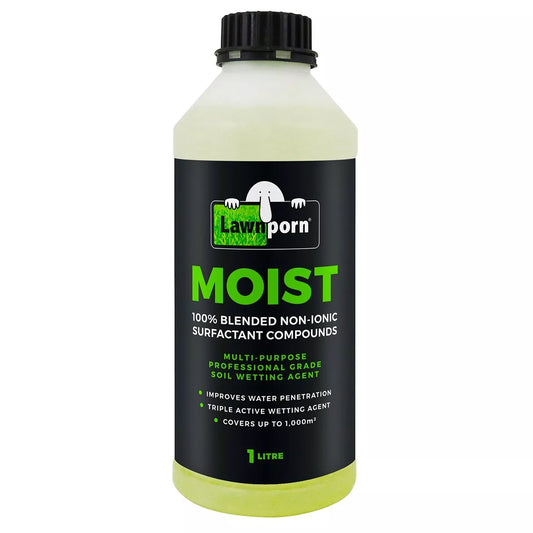 Lawnporn Moist Wetting Agent 1L Concentrate Lawn Turf Garden Grow Root Enhancer