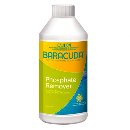 Phosphate Remover 1Lt Baracuda PRO Stop Algae growth Pool Blackspot Algaecide