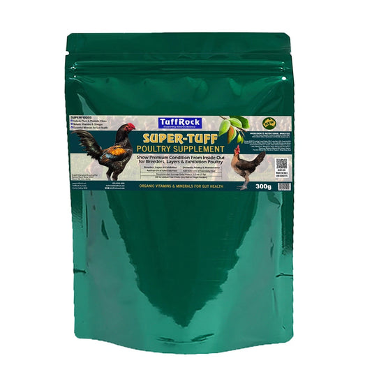 TuffRock Poultry Chicken 300g SUPERTUFF Vitamin Feed Additive Supplement Kakadu